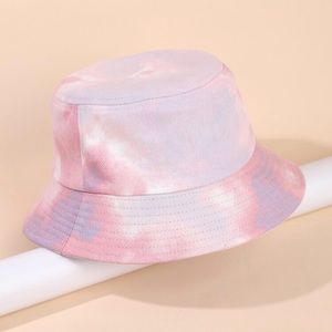 Pink-purple Tie dye bucket hat (NEW)🌸💅🏼✨